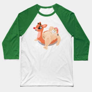 Santa - Bears on the Prowl Baseball T-Shirt